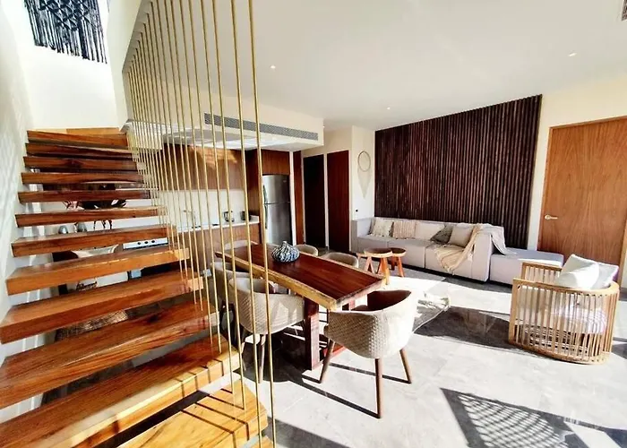 Mistiq Pent House 3 Recamaras, 3 Banos, Sala, Comedor, Terraza Y Jacuzzi Apartment