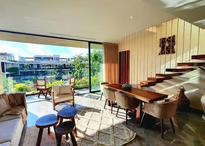 Mistiq Pent House 3 Recamaras, 3 Banos, Sala, Comedor, Terraza Y Jacuzzi Apartment *