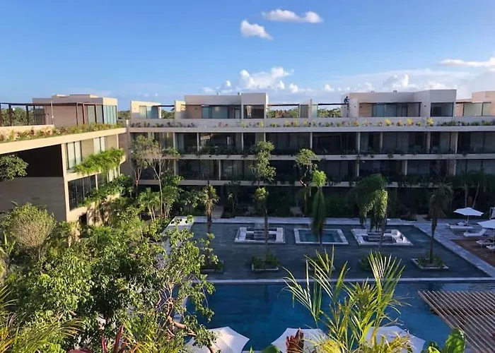 Mistiq Pent House 3 Recamaras, 3 Banos, Sala, Comedor, Terraza Y Jacuzzi Tulum